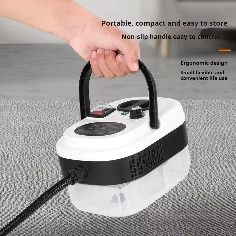1.2L Steam Cleaner High Temperature Sterilization Air Conditioning Kitchen Hood Home /Car Steaming Cleaner 220V/110V EU/US Plug